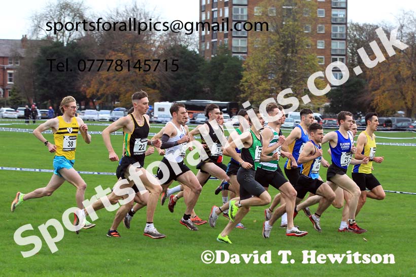 European Mens Short Course Relay Trials, 2022 British Athletics Cross Challenge, Sefton Park, Liverpool.  Photo: David T. Hewitson/Sports for All Pics